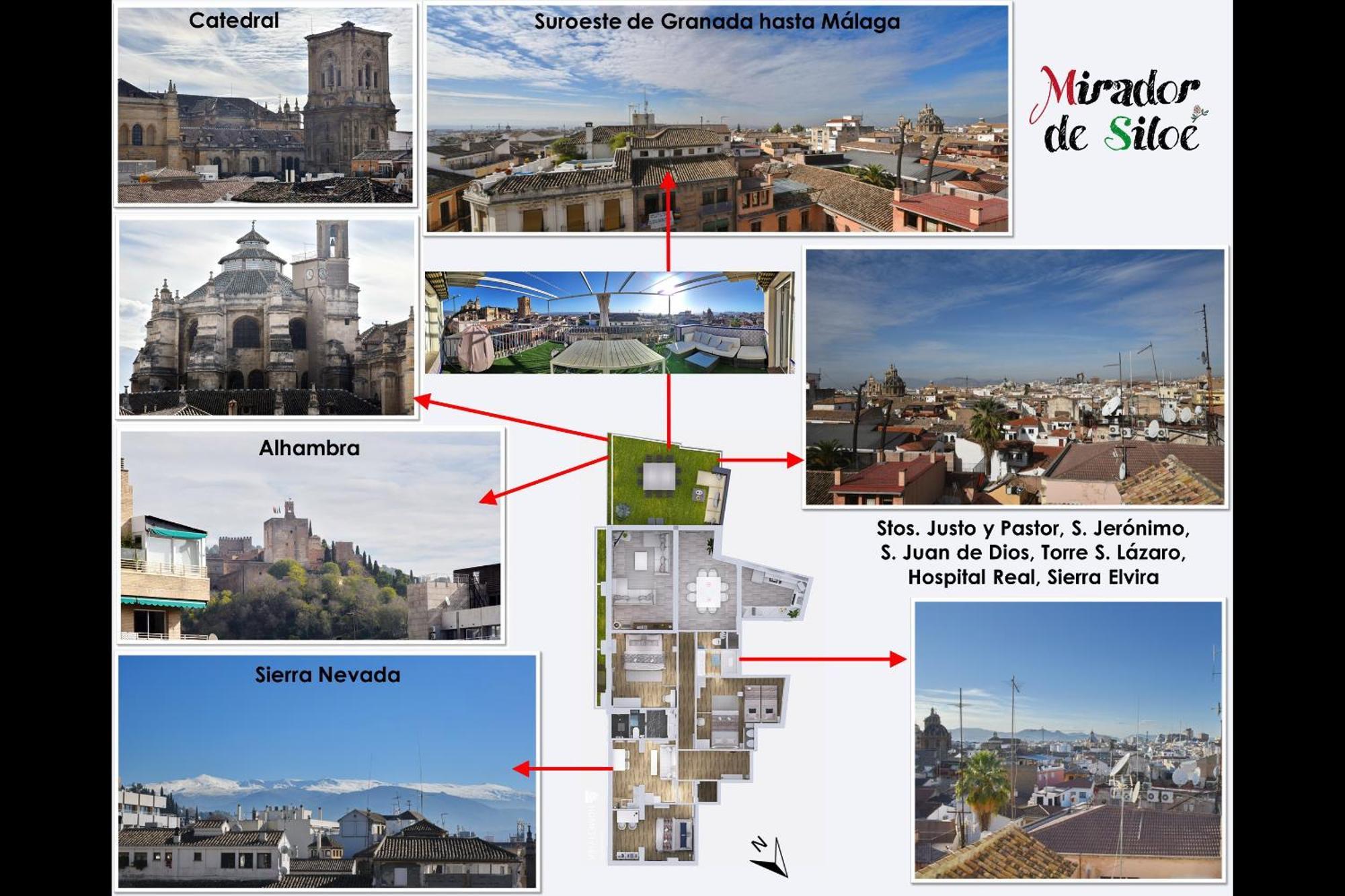 Appartement Mirador de Siloé à Grenade Extérieur photo